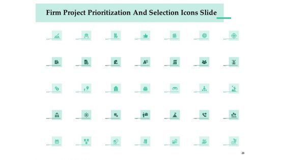 Firm Project Prioritization And Selection Ppt PowerPoint Presentation Complete Deck With Slides