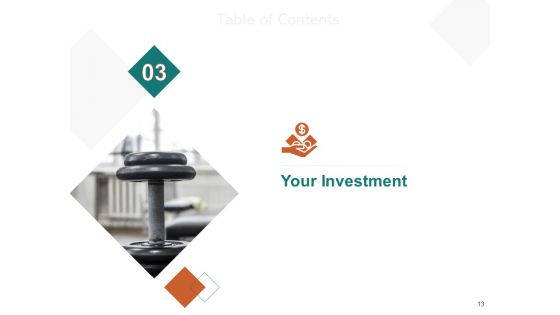 Fitness Centre Business Setup Proposal Ppt PowerPoint Presentation Complete Deck With Slides