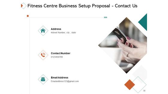 Fitness Centre Business Setup Proposal Ppt PowerPoint Presentation Complete Deck With Slides