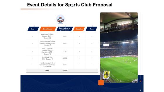 Fitness Sporting Club Proposal Ppt PowerPoint Presentation Complete Deck With Slides