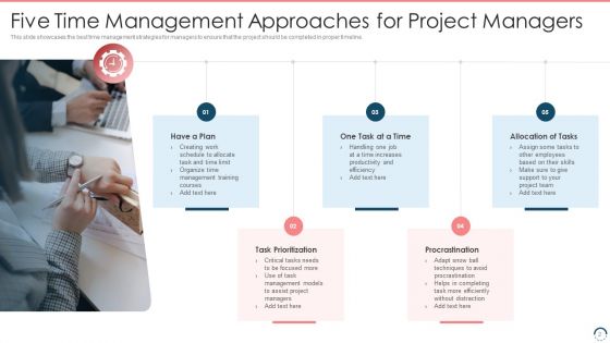 Five Approaches Ppt PowerPoint Presentation Complete Deck With Slides