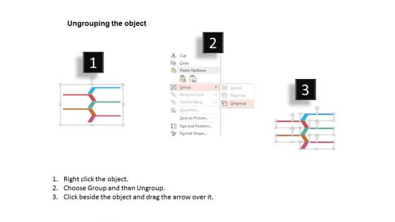 Five Arrows Options Infographics Layout Powerpoint Template