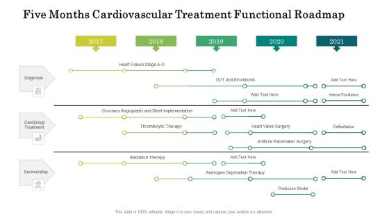 Five Months Cardiovascular Treatment Functional Roadmap Background