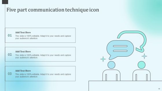 Five Part Technique Ppt PowerPoint Presentation Complete With Slides
