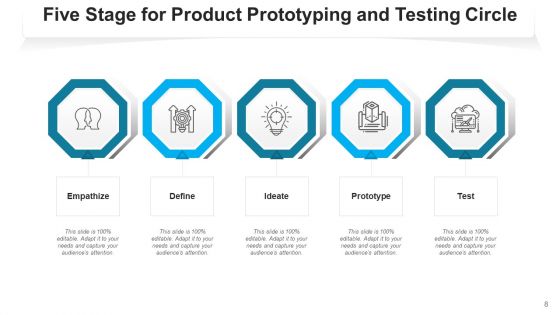 Five Phases Loop Developing Strategy Ppt PowerPoint Presentation Complete Deck With Slides