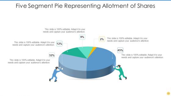 Five Segment Pie Ppt PowerPoint Presentation Complete With Slides