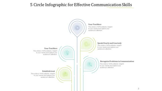 Five Stage Circular Infographic Communication Developmental Price Ppt PowerPoint Presentation Complete Deck