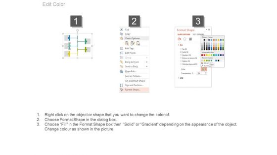 Five Staged Business Timeline Report Powerpoint Slides
