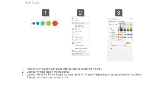 Five Staged Timeline For Financial Planning Powerpoint Slides