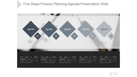 Five Steps Finance Planning Agenda Ppt PowerPoint Presentation Good Five Steps Finance Planning Agenda Ppt PowerPoint Presentation Good