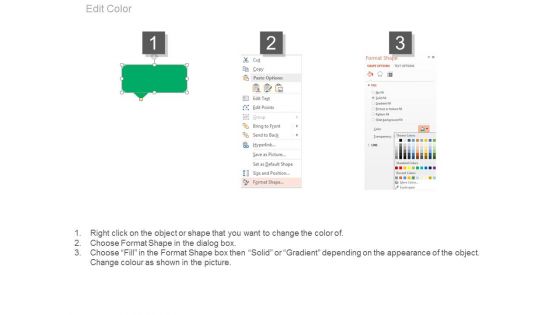 Five Steps Linear Chart For Financial Growth Powerpoint Slides