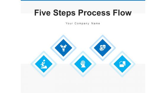 Five Steps Process Flow Development Inventory Ppt PowerPoint Presentation Complete Deck
