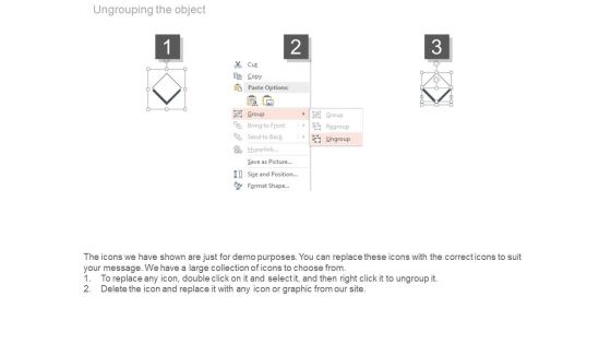 Five Steps To Present Business Agenda Powerpoint Slides