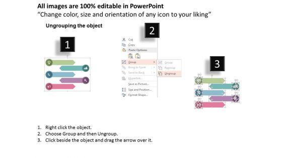 Five Tags For Strategic Management Powerpoint Templates