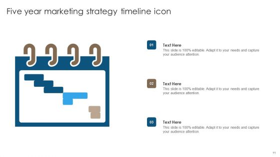 Five Year Marketing Strategy Ppt PowerPoint Presentation Complete Deck With Slides