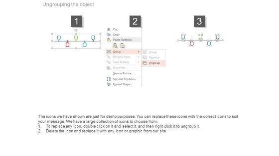 Five Year Tags Analysis Timeline Diagram Powerpoint Slides