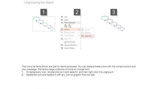 Five Years Sequential Timeline For Business Powerpoint Slides