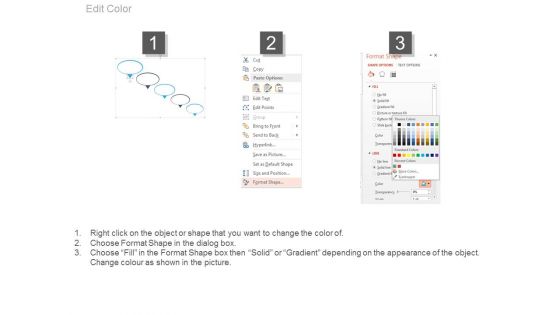 Five Years Sequential Timeline For Business Powerpoint Slides