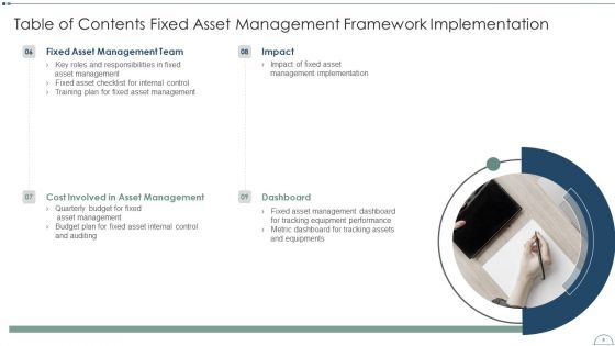 Fixed Asset Management Framework Implementation Ppt PowerPoint Presentation Complete Deck With Slides