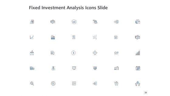 Fixed Investment Analysis Ppt PowerPoint Presentation Complete Deck With Slides