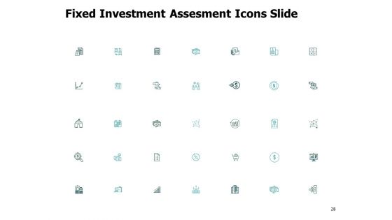 Fixed Investment Assessment Ppt PowerPoint Presentation Complete Deck With Slides