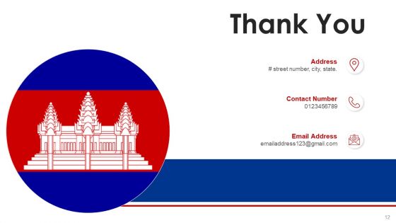 Flag Of Cambodia Administrative Map National Ppt PowerPoint Presentation Complete Deck With Slides