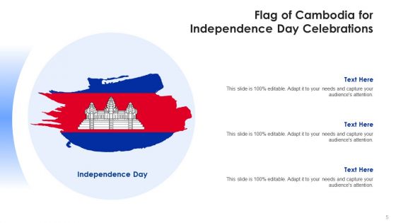 Flag Of Cambodia Administrative Map National Ppt PowerPoint Presentation Complete Deck With Slides