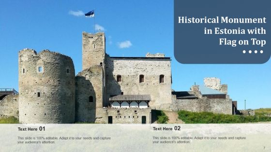 Flag Of Estonia Historical Design Ppt PowerPoint Presentation Complete Deck With Slides
