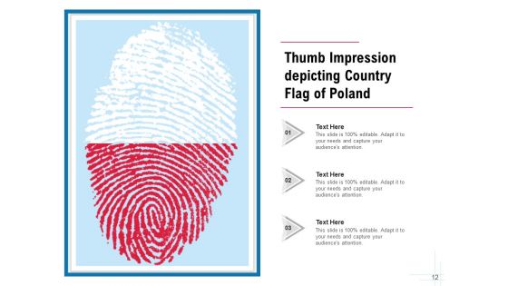 Flag Of Poland Circular Form National Flag Ppt PowerPoint Presentation Complete Deck