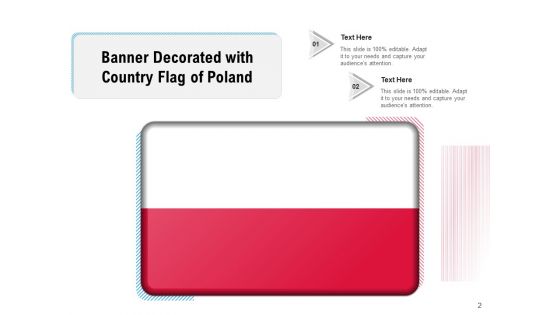 Flag Of Poland Circular Form National Flag Ppt PowerPoint Presentation Complete Deck