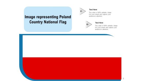 Flag Of Poland Circular Form National Flag Ppt PowerPoint Presentation Complete Deck