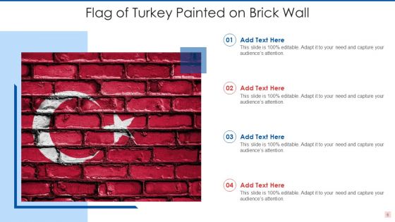 Flag Of Turkey Ppt PowerPoint Presentation Complete With Slides