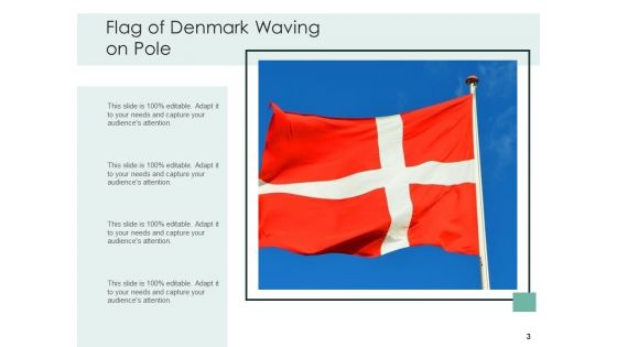 Flag Unfurling Pole Clear Sky Ppt PowerPoint Presentation Complete Deck