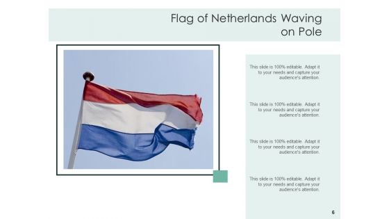 Flag Unfurling Pole Clear Sky Ppt PowerPoint Presentation Complete Deck