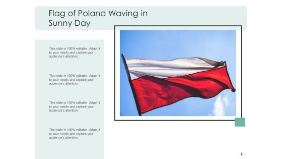 Flag Unfurling Pole Clear Sky Ppt PowerPoint Presentation Complete Deck