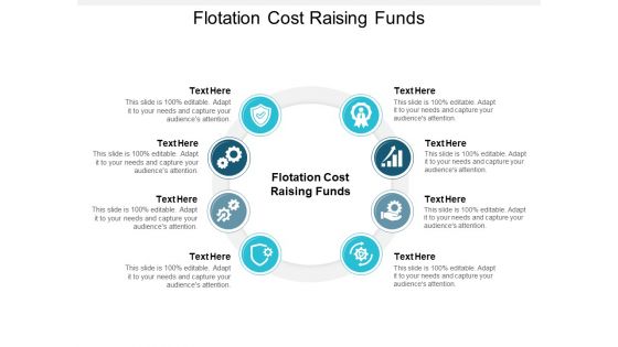 Flotation Cost Raising Funds Ppt PowerPoint Presentation Show Smartart Cpb