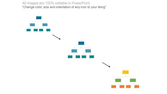 Flow Chart For Business Process Steps Powerpoint Slides
