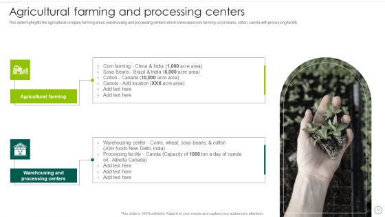Food And Agro Company Outline Ppt PowerPoint Presentation Complete Deck With Slides