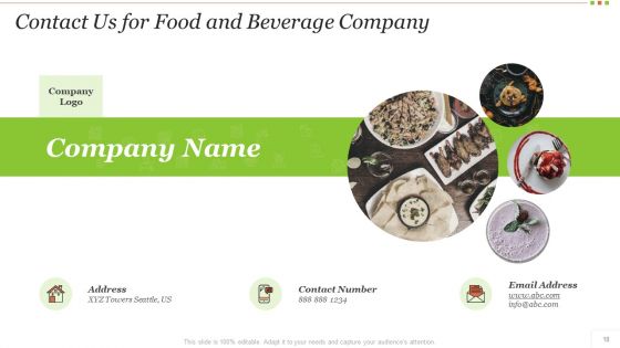 Food And Beverage Industry Application Pitch Deck Ppt PowerPoint Presentation Complete Deck With Slides