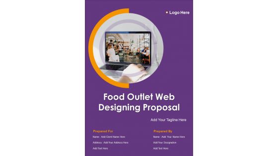 Food Outlet Web Designing Proposal Example Document Report Doc Pdf Ppt