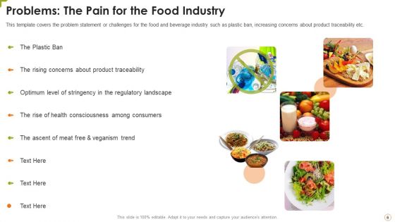 Food Product Pitch Deck PPT Ppt PowerPoint Presentation Complete Deck With Slides
