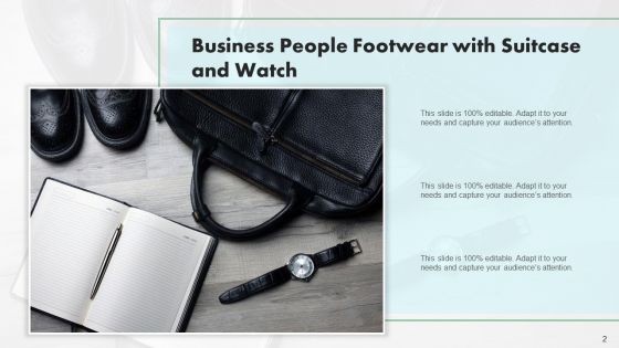 Footware Business People Project Meeting Ppt PowerPoint Presentation Complete Deck With Slides