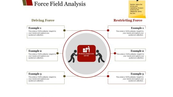 Force Field Analysis Ppt PowerPoint Presentation File Layout