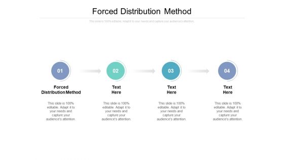 Forced Distribution Method Ppt PowerPoint Presentation Outline Clipart Images Cpb