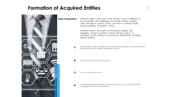 Formation Of Acquired Entities Security Ppt PowerPoint Presentation Portfolio Images