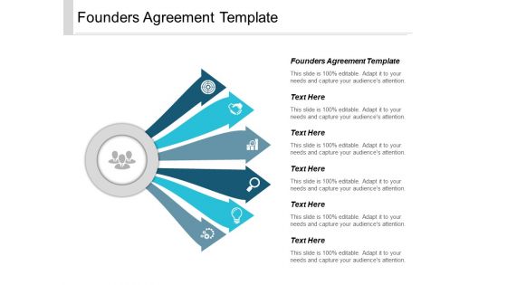 Founders Agreement Template Ppt PowerPoint Presentation Ideas Sample Cpb