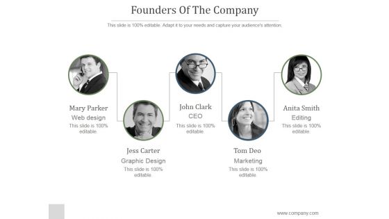 Founders Of The Company Ppt PowerPoint Presentation Layouts