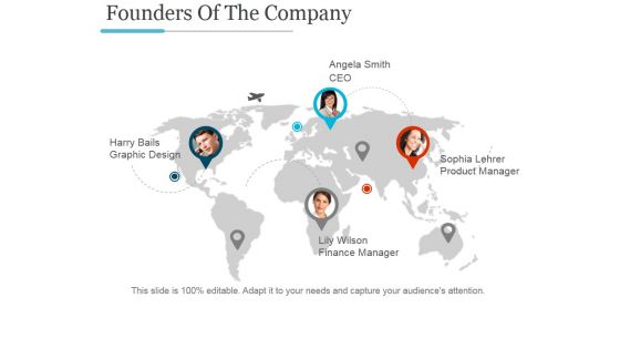 Founders Of The Company Ppt PowerPoint Presentation Styles