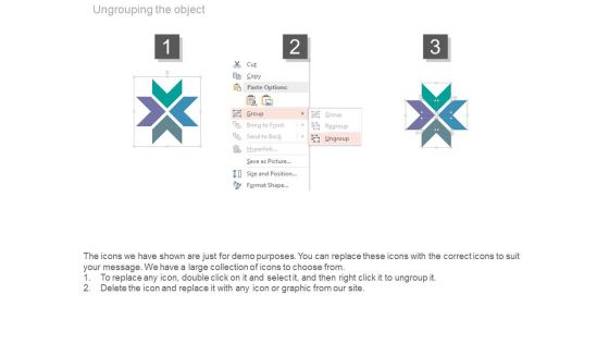 Four Arrow Steps For Business Process Powerpoint Slides