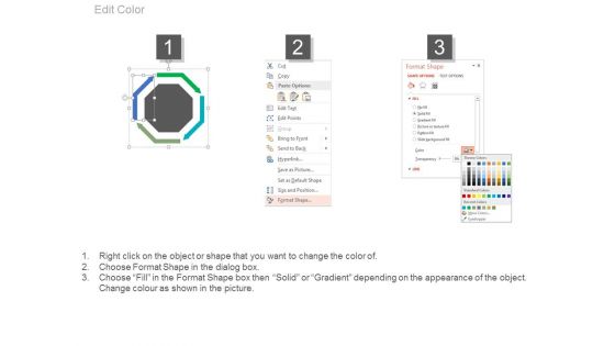 Four Arrows For Marketing Strategy Plan Powerpoint Template